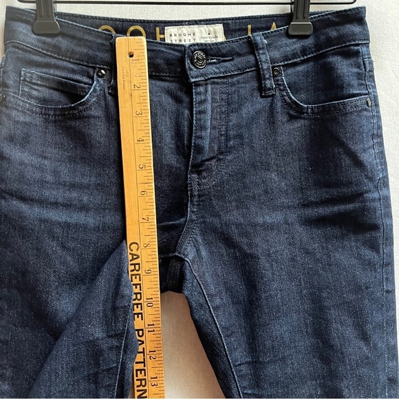 Kate Spade Broome Street Dark Blue Ankle Jeans Sz 24 - Picture 6 of 10
